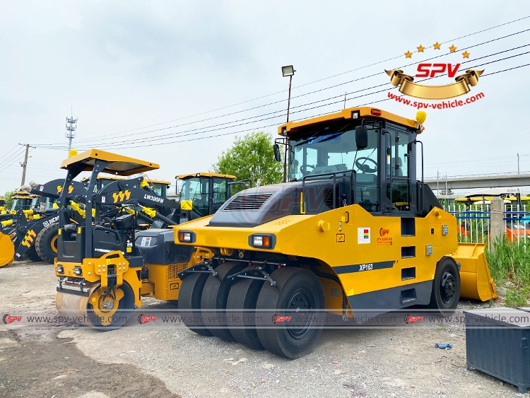 Wheel Pneumatic Tyre Roller - LF Wheel Pneumatic Tyre Roller - Front Left Side